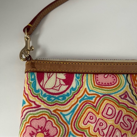 Disney Princess Dooney & Bourke Pop Princess Large Slim Wristlet/Bag* - Picture 5 of 11